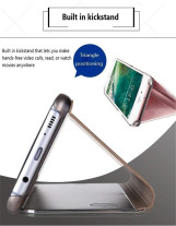 Калъф тефтер огледален CLEAR VIEW за Samsung Galaxy A53 5G A536B черен 
